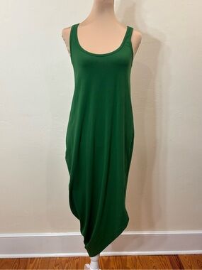 Like New Universal Standard 4XS Geneva Tank Dress Jardin Green (0/XS equivalent)